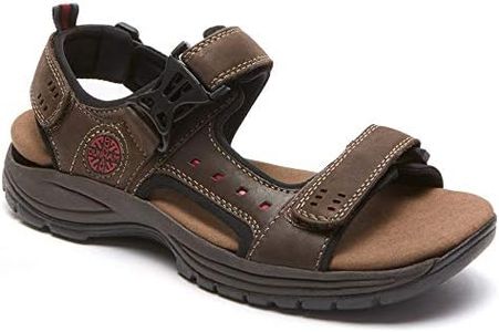 Dunham Men's Nolan-Dun Fisherman Sandal,Brown,10 6E US