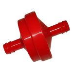 RocwooD Red In Line, Inline Fuel Filter Fits Briggs And Stratton 298090 395018