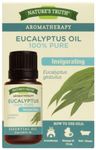 Nature's Truth Essential Oil - 100% Pure Eucalyptus Oil | Pure & Plant-Based | Massage Oil, Aromatherapy or For Bath/Shower |15 ml