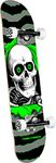 Powell Peralta Factory Complete Skateboard Ripper One Off Silver/Green 8"