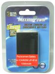 Maximal Power DB CAN LP-E10 Replacement Battery for Canon Camera