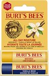 Burt's Bees Lip Balm Multipack, Lip Balm Set With Beeswax & Vanilla Bean, With Vitamin E, Value Duo Pack, 2x4.25g