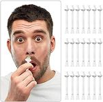 DecBlue 40 Pcs Nose Wax Applicators for Nasal, Ear, Eyebrow and Facial Hair Removal