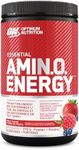 Optimum Nutrition Amino Energy Powder – Anytime energy convenient energy powder, Pre- workout with Green Tea, BCAA and Green Coffee Extract – Fruit fusion: 30 servings (270g tub, packaging may vary)