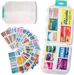 DIY Pocket Pharmacy with Medicine Labels Travel Daily Pill Container Mini Medication