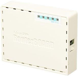 MikroTik RB750Gr3 RouterBOARD RB750Gr3 hEX 5 Port Gigabit Ethernet SOHO Router 5X Gigabit Ethernet, Dual Core 880MHz CPU, 256MB RAM, USB, microSD, RouterOS L4 [RB750Gr3]