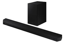 Samsung Q60B Wireless Soundbar Speaker (2022) - 3.1ch Bluetooth Speaker With Dolby Atmos Virtual DTS:X Sound, Centre Speaker & Adaptive Sound, Home Cinema Experience With Night & Voice Enhancer