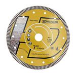 HIGHDRIL Diamond Saw Blade - 180MM Diamond Tile Blade with 22.23MM Arbor, Dry or Wet Cutting Disc for Porcelain Tile Ceramic Granite Marble Hard Material Masonry