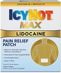 Icy Hot Lidocaine Patch Plus Menthol 5 ea (Pack of 3)