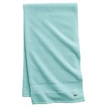 Lacoste Heritage Supima Cotton Bath Towel, Mint, 30" x 54"