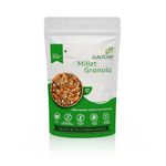 VR Organics Snacks Granola - Dates Almonds, 190 g, 100% Natural, Crispy Healthy, Contains Lysine Amino Acid, Protein Carbohydrate an Antioxidant, Gluten & Oil Free Vegan, Cereal for kids and adults