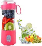 AIKIDS Portable Blender Juicer - 380ML Personal Size Blenders for Smoothies and Shakes, Stronger and Faster Mini Fruit Mixing Machine USB Rechargeable for Sports, Office, Travel, Gym and Outdoors