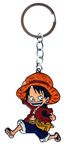 Cuzhedai Anime characters Monkey D Luffy keyring Roronoa Zoro keyring Trafalgar D Water Law keyring Chopper keyring（Monkey D Luffy）