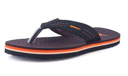 Sparx mens SF0517G Blackbrown Flip-Flop - 8 UK (SF0517GBKBR0008)