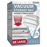 Vacuum Storage Bags, 10 Large Space