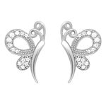 GIVA 925 Silver Love Like A Butterfly Studs| Gifts for Girlfriend, Gifts for Women and Girls | With Certificate of Authenticity and 925 Stamp | 6 Month Warranty*