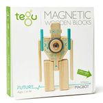 Tegu Magbot Magnetic Wooden Block Set