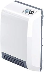 STIEBEL ELTRON Wall Mounted Rapid Electric Fan Heater CK 20 Trend LCD for About 20 sqm, Plastic, LED, 7-Day Timer, Frost+overheating Protection, Open Window Detection, Lot 20 Compliant, 236653, White