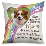 Generic Customized Dog Cat Name Photo Pillowcase | Gifts for Pet Lovers - Custom Pillow Case Cover - Pillow Case for Sofa Bed Couch Chair or Dorm, TFBZPTDZlN35a