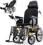 Electric Wheelchair with Headrest f