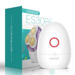 VOGOE Electric Shaver for Women, Wet and Dry Rotary Razor, Hair Remover for Leg Face Lips Bikini line, Rechargeable Waterproof and Cordless Trimmer Egg Shape, Purple ES300