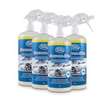 Greased Lightning W824 Showroom Shine 1L Value Quad Pack - Waterless Wash and Wax - Clean Shines and Protects in One