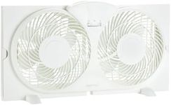 Amazon Basics Window Fan with Twin 