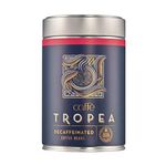 Caffè Tropea Roasted Swiss Water Decaf Coffee Beans - Medium Roast Whole Coffee Beans - Smooth and Sweet Decaffeinated Coffee Beans - 227 g Tin Arabica Coffee Beans