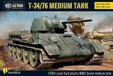 Warlord Games Wgb-ri-501, Soviet T34/76, Bolt Action Wargaming Model