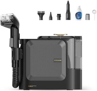 DREAME N20 Steam Portable Carpet Cleaner with Steam & Hot Water Wash, Upholstery Cleaner Machine with Auto-Mix Solution, 17Kpa Powerful Suction, Spot Cleaner for Carpet, Couch, Furniture, Pets, Cars