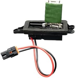 Blower Motor Resistor Kit,Nikimotorsport Blower Motor Resistor Compatible with 1999-2006 Chevy Silverado GMC Sierra,2000-2002 GMC Yukon.Resistors Replace OE# 89019089,22807122,973-409