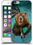 Head Case Designs Officially Licensed JENA DellaGrottaglia Bear Animals Soft Gel Case Compatible with Apple iPhone 6 / iPhone 6s