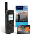BlueCosmo Iridium 9555 Satellite Phone Kit & Monthly Service Plan SIM