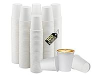 Smygoods 4oz. White Paper Hot Cups,
