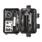CLUB BOLLYWOOD® 10pcs/Set Outdoor Emergency Survival Gear Kit Hiking SOS Earthquake|Sporting Goods | Outdoor Sports | Camping & Hiking |1 Set Emergency Equipment Kit