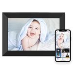 MEZED - 10.1 inch digital photo frame, smart digital photo frame with 1280x800 IPS touch screen, automatic rotation and slideshow, easy setup