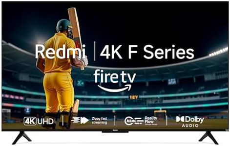 Redmi Xiaomi 138 cm (55 inch) F Series UHD 4K Smart LED Fire TV L55MA-FVIN (Black)
