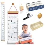 Growth Chart for Kids by Baby Proof - Measuring Height Chart and Kids Decor! Meaningful Memories Through Kid Size Chart Measurement. Night Sky Growth Chart Ruler for Wall with Wooden Keepsake Box