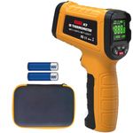 BSIDE Infrared Thermometer High Temp Pyrometer -50℃~1400℃(-58℉~2552℉), D:S=50:1, Non-Contact Professional Digital IR Laser Temperature Gun for HVAC Casting Metallurgy Forge Industry