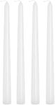 Dawhud Direct White Taper Candles Set (Scented) - Smokeless Wax Tapered Candles - Colored Tapered Candlesticks - Gradient Color - Long Candlesticks for Decor on Wedding, Festival and Special Occasion