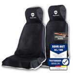 Pro2Protect [ Test Very Good Car Seat Protector Front Seats | Waterproof | Set of 2 | Car Seat Covers, Seat Covers Car Seat Covers | Protective Cover Front, Car Seat Cover, Seat Protector, Car