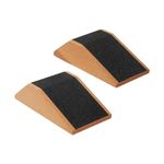 SECRET DESIRE Cork Squat Wedge Block Durable Platform for Pilates Gym Heel Elevated Squats 2pcs