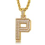 Sports Team Necklace, 18K Gold Plated Letter Necklace Monogram Pendant Personalized Team Name Jewelry