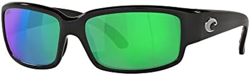 Costa Del Mar Caballito Sunglasses Black/Green Mirror 580Plastic