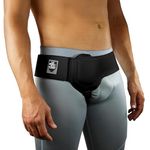 Everyday Medical Hernia Guard I Inguinal Hernia Belt for Men I Left or Right Side, Post Surgery Men’s Inguinal Hernia Support Truss for Inguinal, Groin Hernias I Adjustable Waist Strap | Black | Large/Xlarge