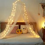 Twinkle Star Bed Canopy with 100 LE