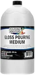 U.S. Art Supply Professional Gloss Pouring Effects Medium, 64 oz. (Half-Gallon) - Improves Flow Consistency, Artist Techniques to Create Cell Effects, Mix with Art Acrylic Paint, Adjusts Viscosity