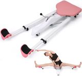Split Machine, Leg Stretcher Split Machine for Flexibility, Splits Adjustable 0-180° Leg Split Stretching Machine for Ballet, Yoga, Dance, Gymnastics Training Equipment, Silent Wheels, 330lbs Capacity