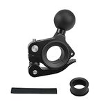 Ball Mount Base 1 Inch for 0.5 -1 -1.26 Inch Handlebar Fits for RAM Mounts Aluminum Alloy Tool-Free Installation Base Cell Phone Holder Black