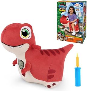 Bouncy Pals Paw Patrol x The Dino Movie Toddler Dinosaur Hopper Toy-Rhubarb